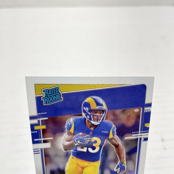 Cam Akers Rams 2020 Panini Donruss Optic Rated Rookie Card #175 LA Rams - Picture 2 of 6